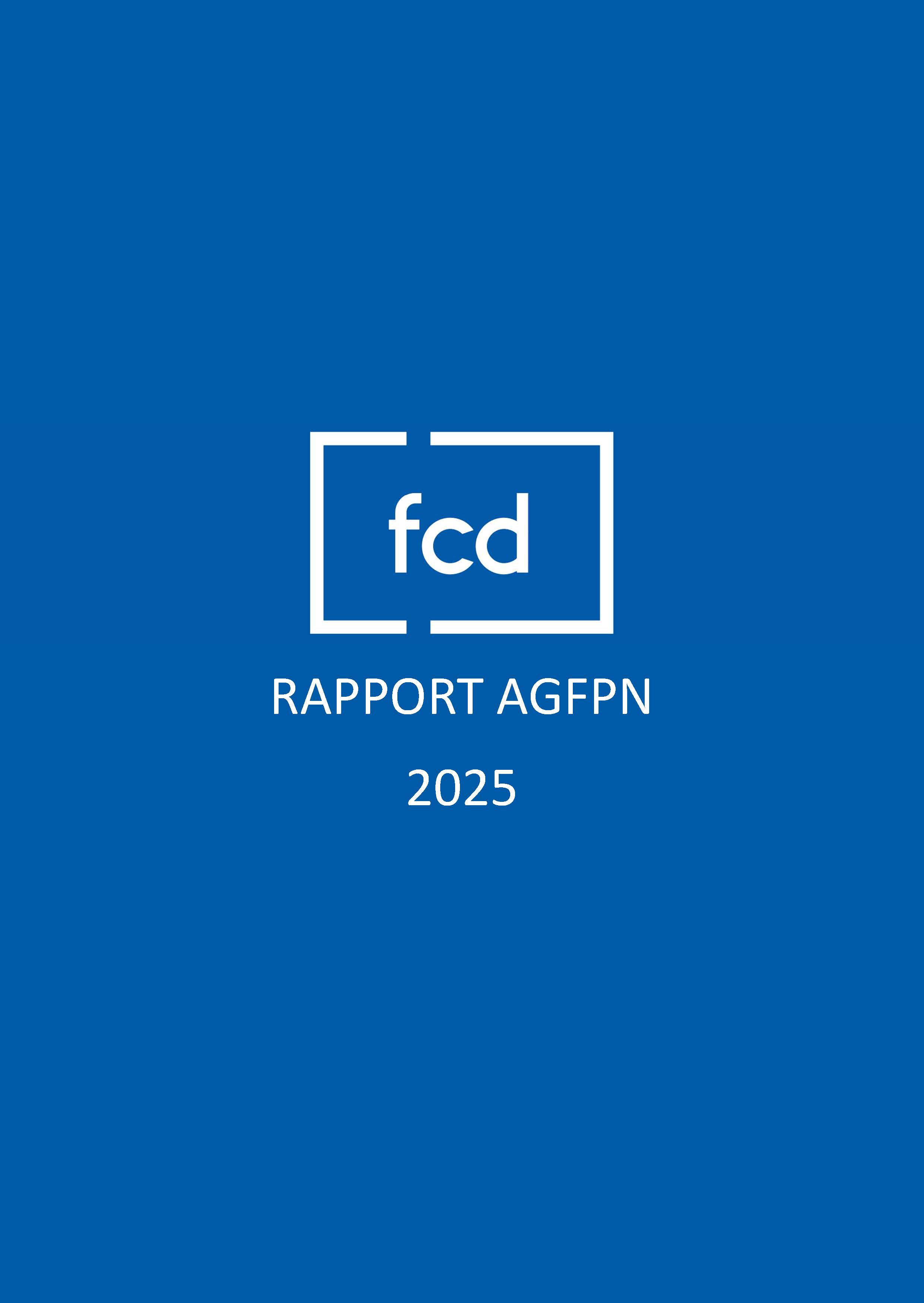 Rapport AGFPN 2025